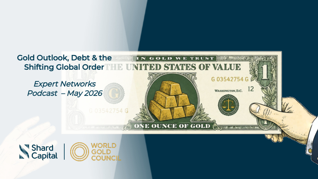 Gold Outlook, Debt and shift in global order expert networks podcast with World Gold Council May 2026 Hero image
